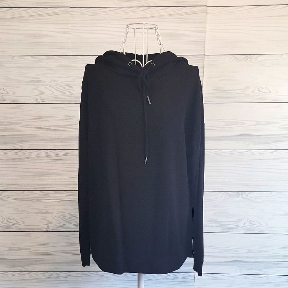 Max & Mia Pullover Black Hoodie Womens Size S